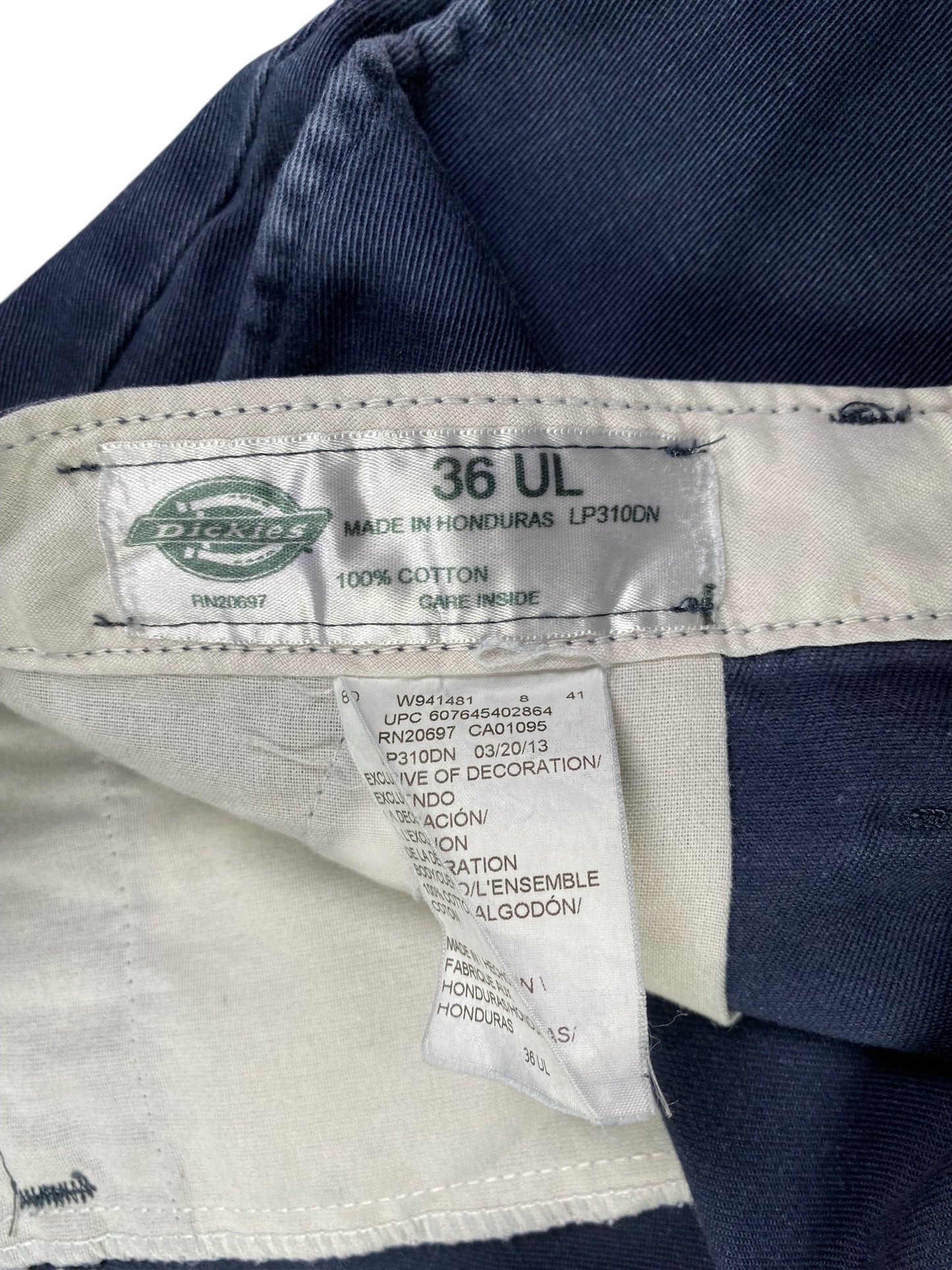 Dickies Insect Shield Navy Pants