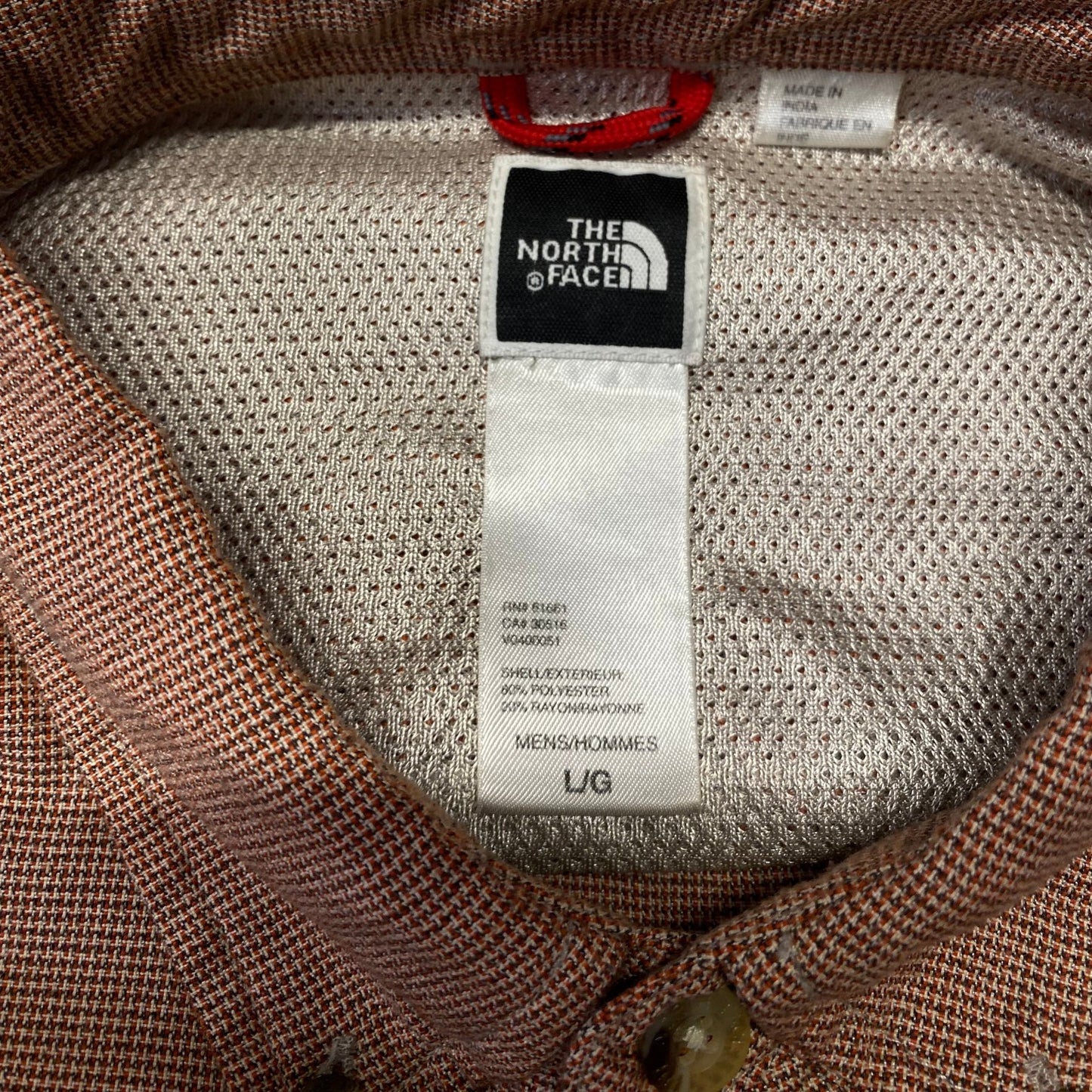 The North Face Technical Hiking Micro-Check Long Sleeve Shirt