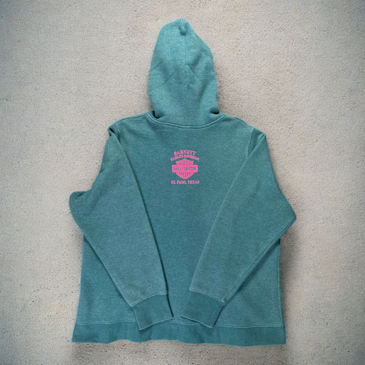 Harley Davidson El Paso Green Hoodie