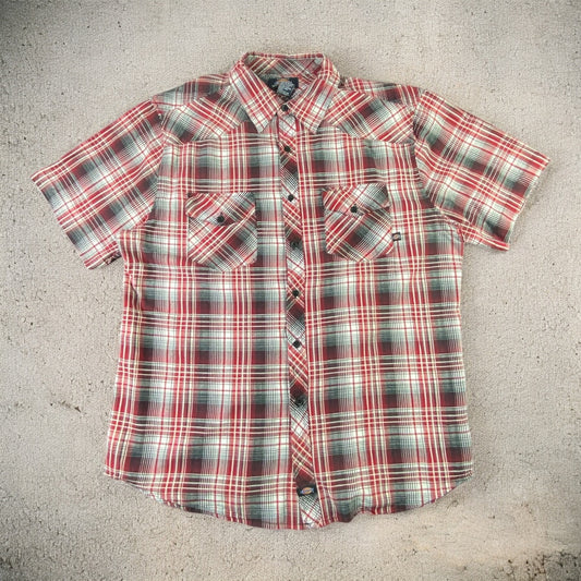 Dickies Red / Maroon Checkers Shirt