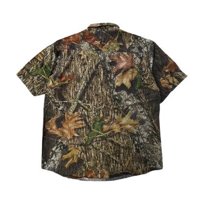 Mossy Oak Button Up T-Shirt