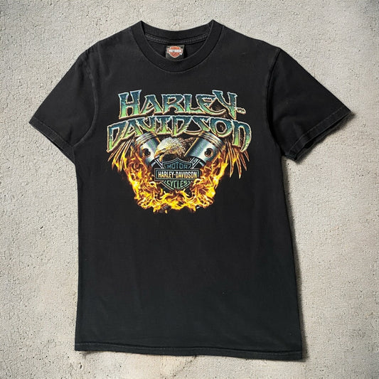 Harley Davidson Rhein Neckar, Germany Black T-shirt