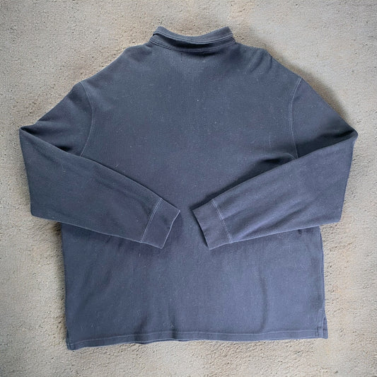 Polo Ralph Lauren Quarter-Zip Fleece Navy Blue Sweatshirt