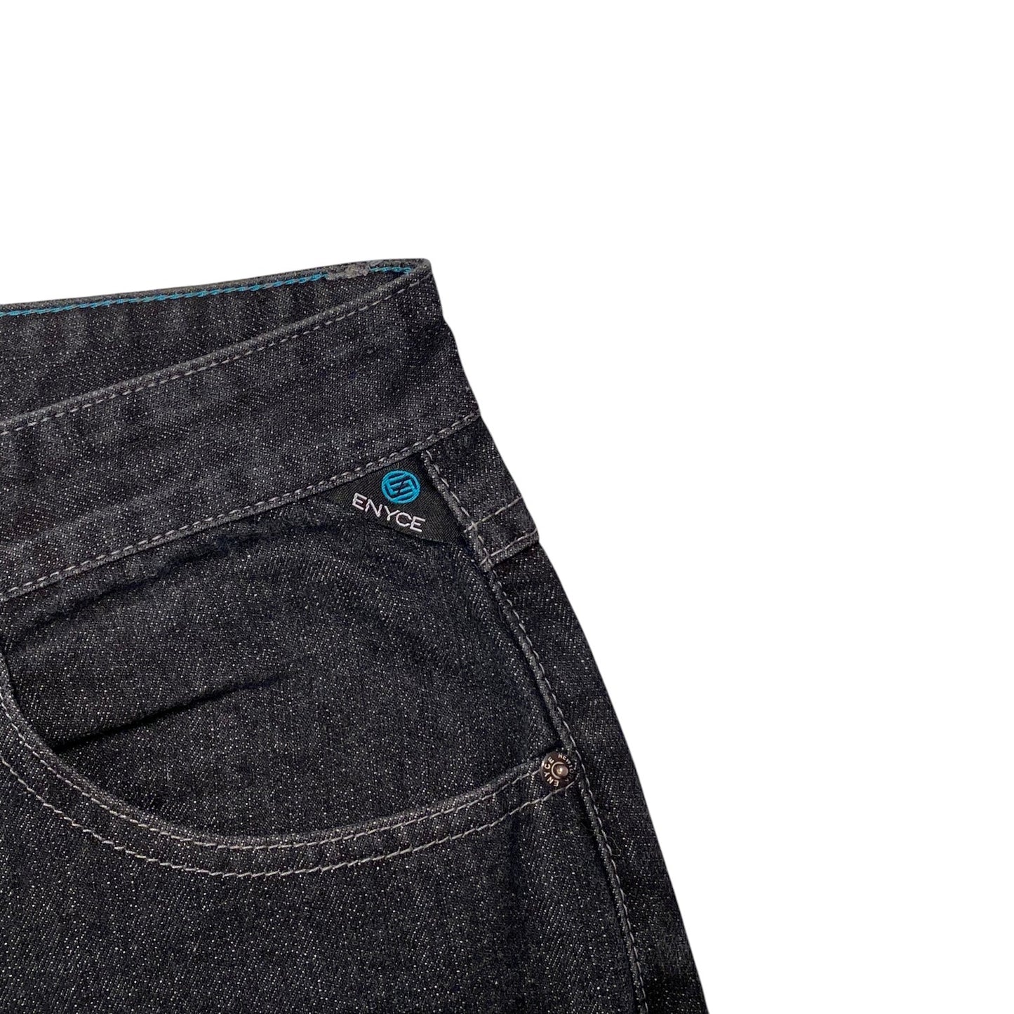 Sean Combs Co Enyce Dark Grey Jeans Shorts