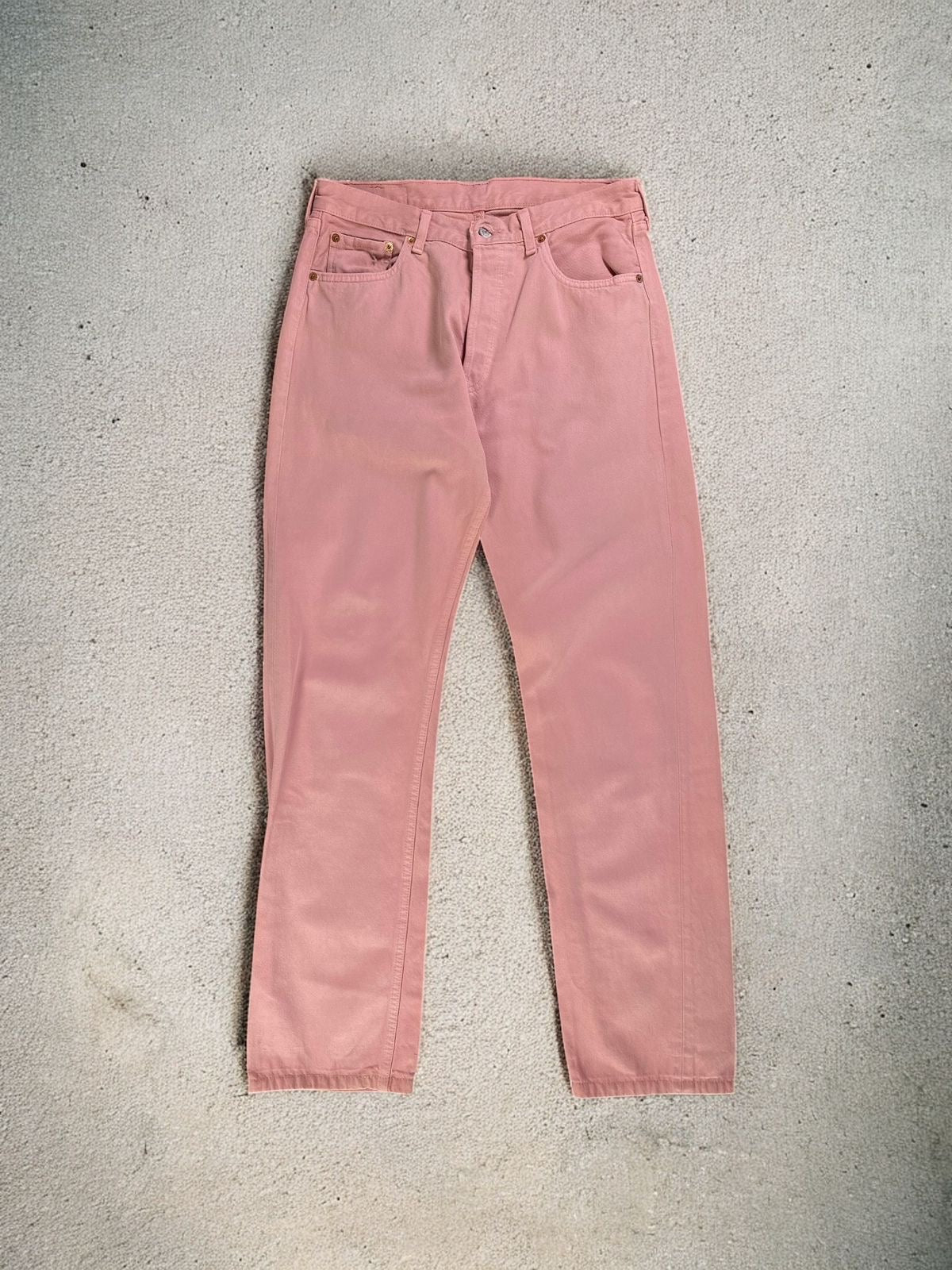 Levi's 501 Original Fit Pink Jeans