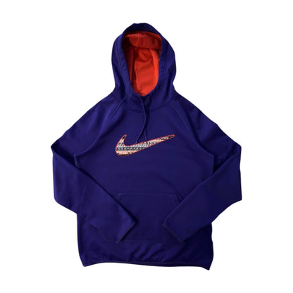 Nike Mid Swoosh Purple Therma-Fit Hoodie