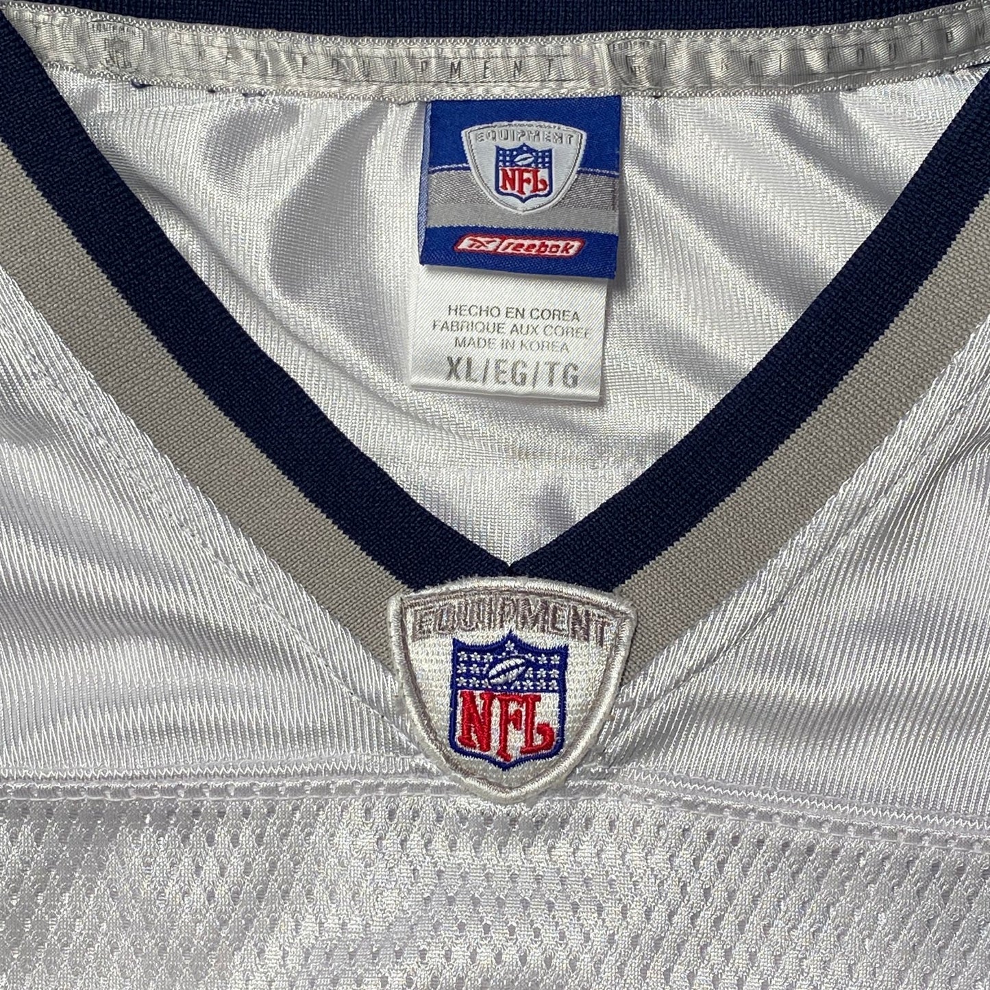 Reebok New England Patriots Tom Brady White Football Jersey