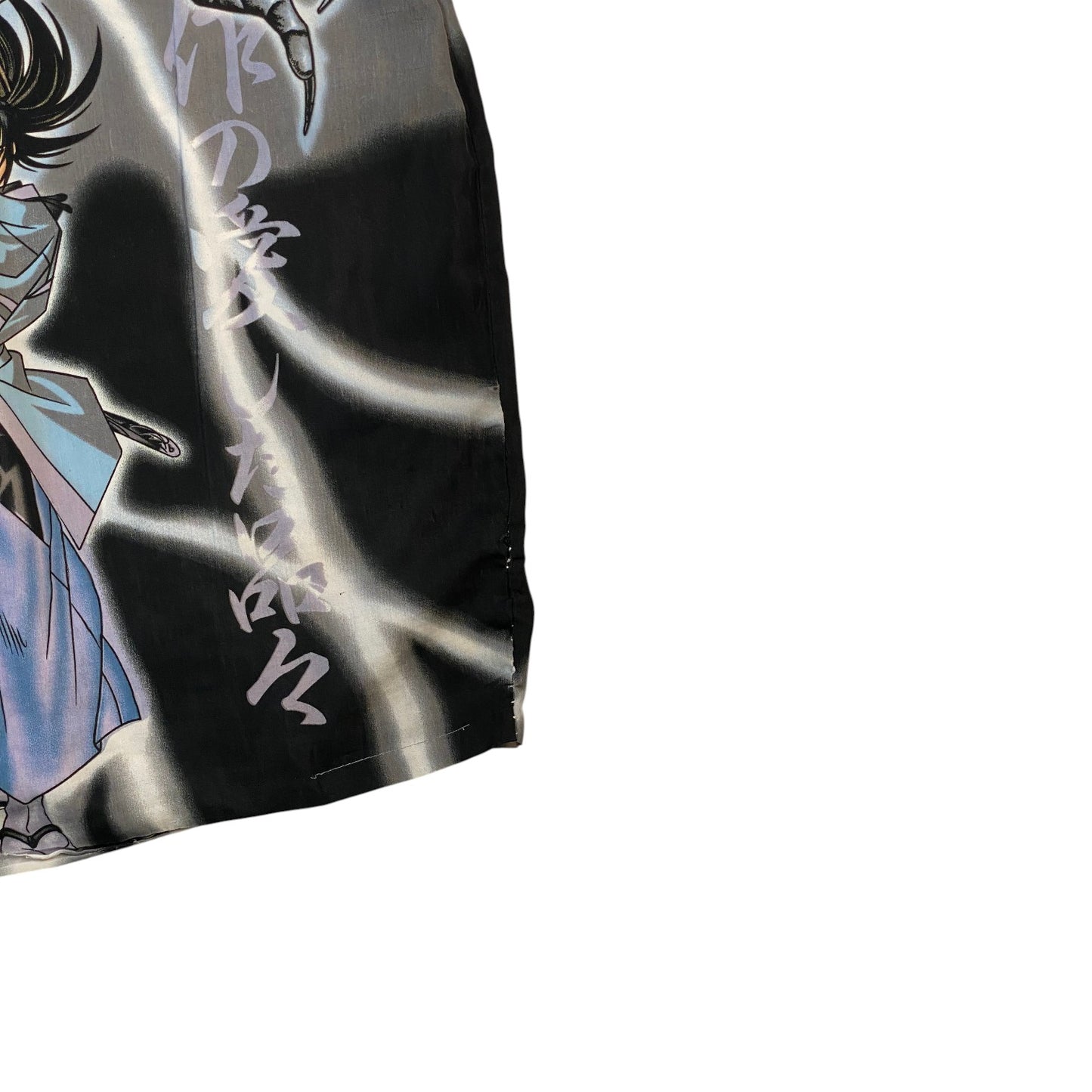 Y2K Guo Zhi Ting Anime Samurai Button-Up Shirt