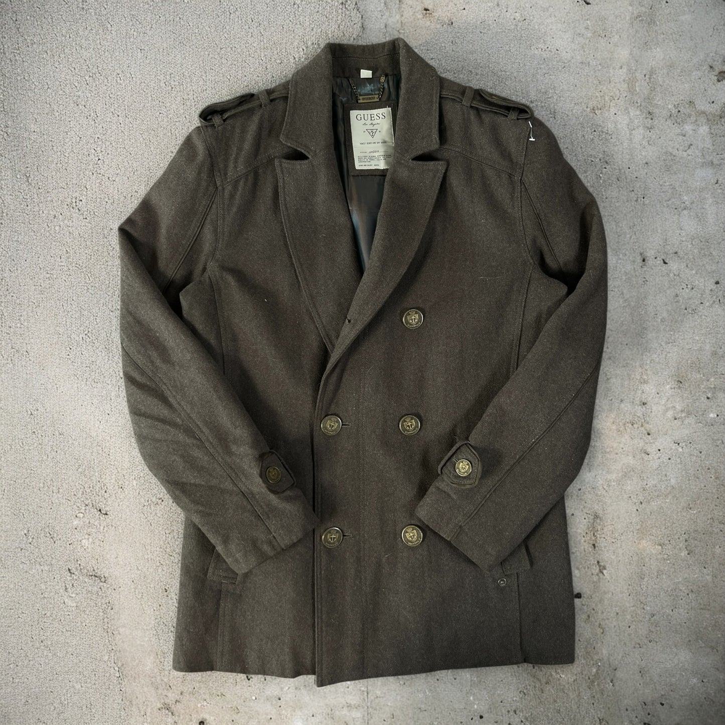 Guess Brown Heavy Coat