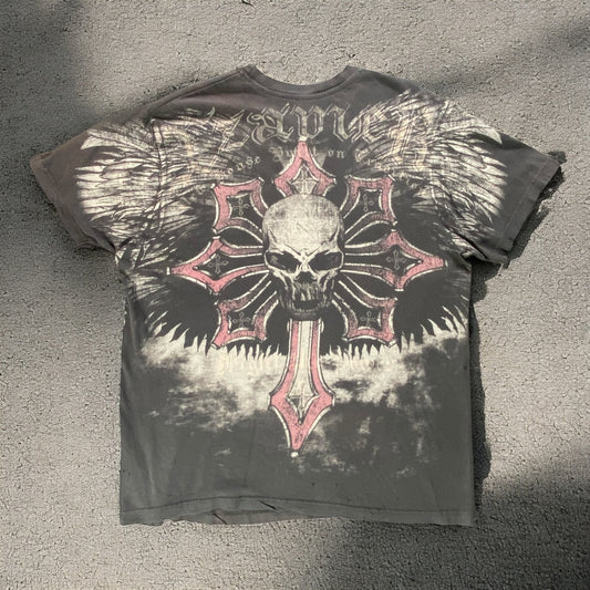 AXR Xzavier Graphic Black T-shirt