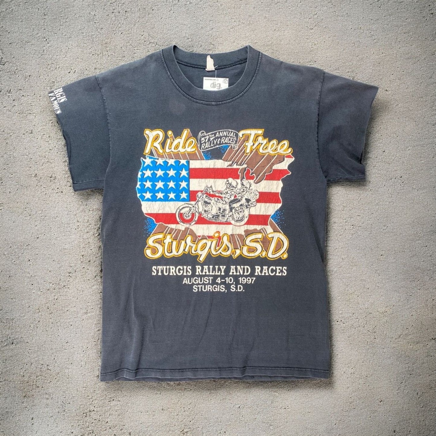 1997 Vintage Sturgis Rally & Races T-shirt