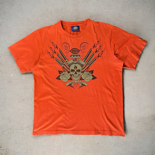 Dickies Live Fast Orange T-shirt