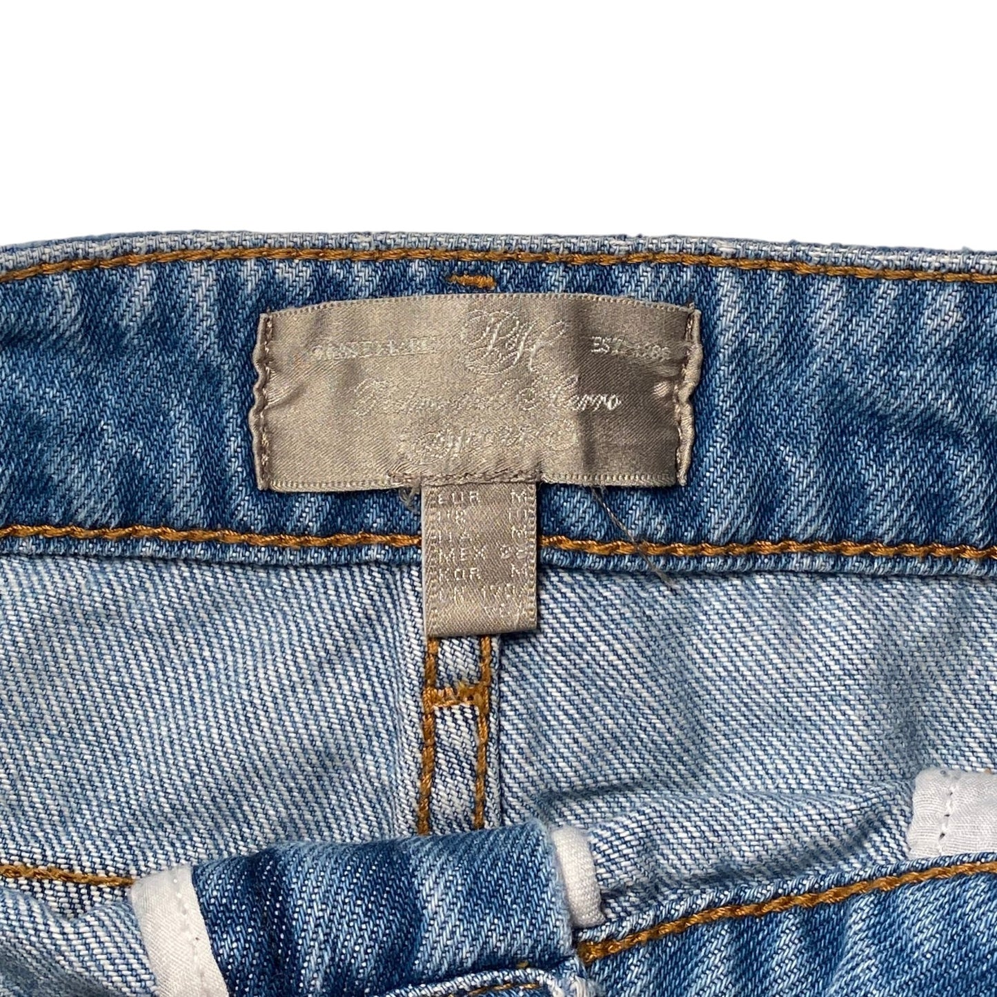 Pedro Del Hierro Light Wash Jeans Skirt