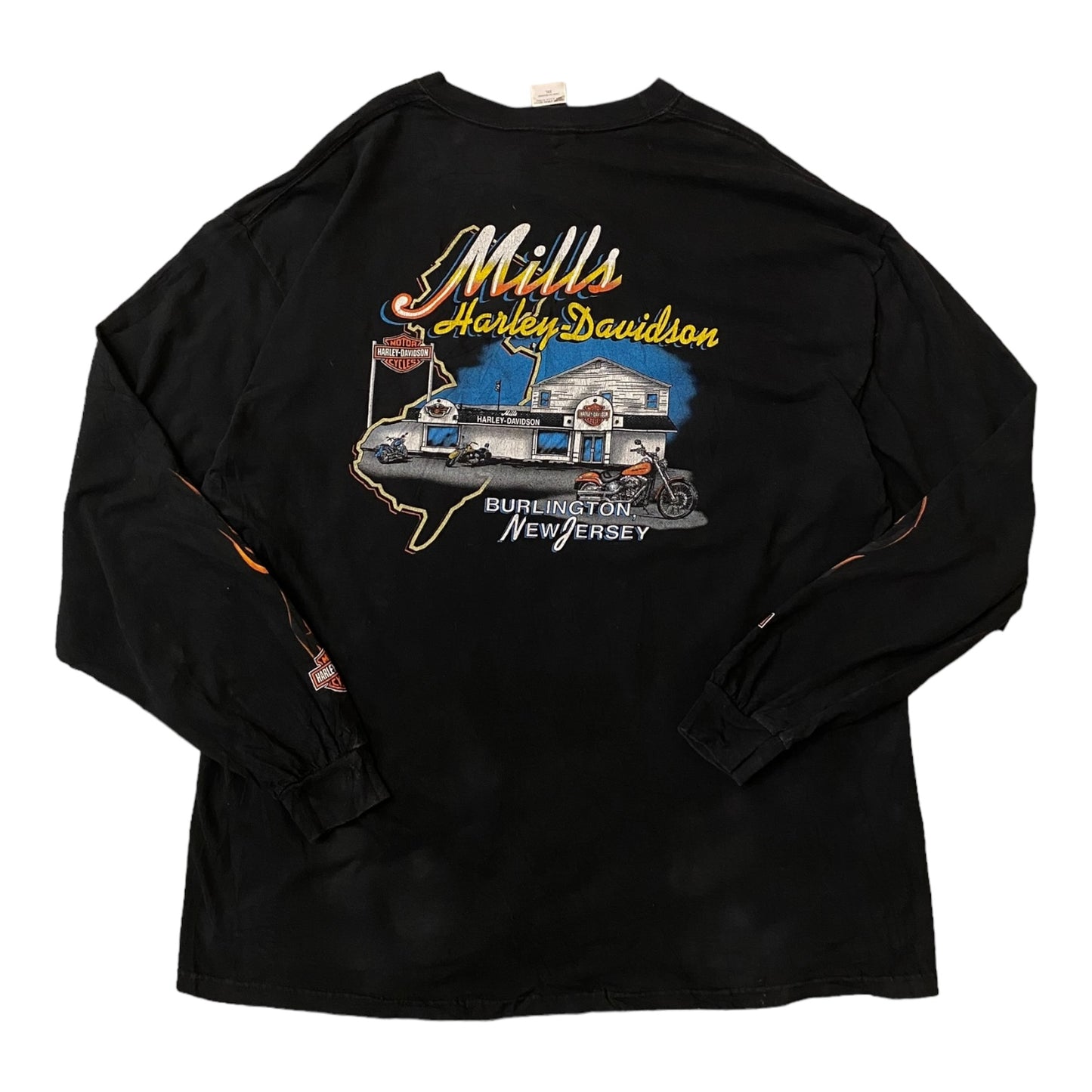 Harley Davidson Mills Long Sleeve T-Shirt