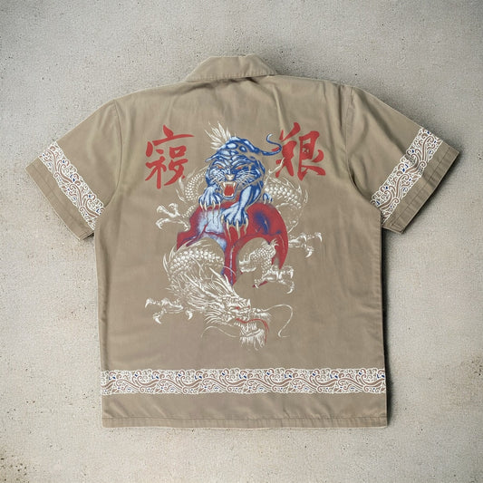 Dynasty Of Fashion Khaki Shirt