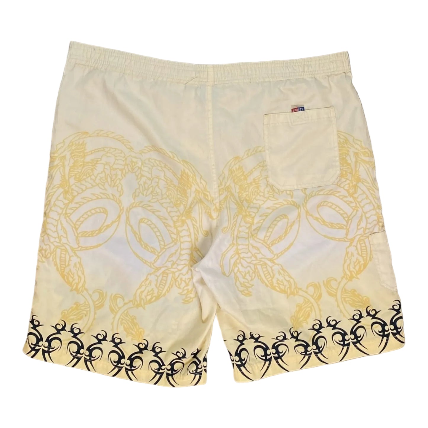 Hai Zhon Dragon Graphic Swimming Shorts