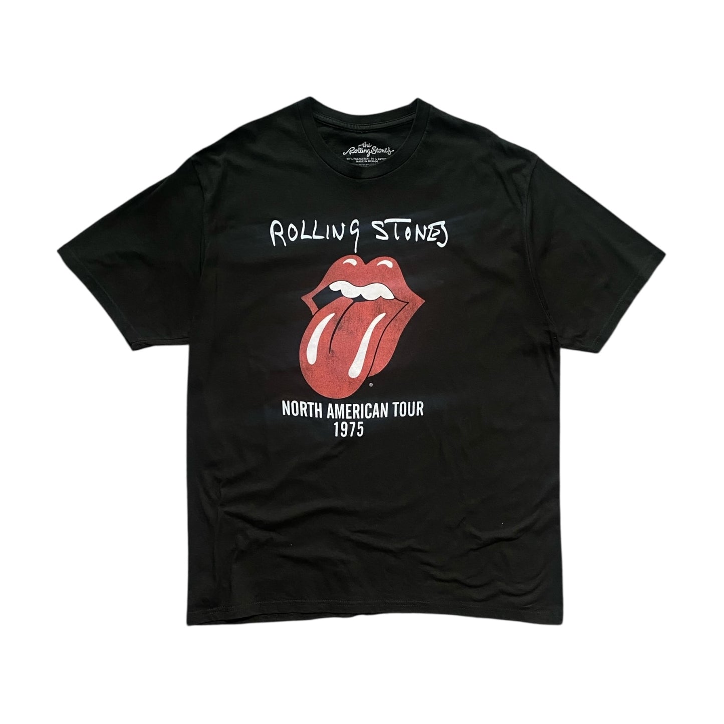 Rolling stones North America Tour 1975 Retro T-shirt