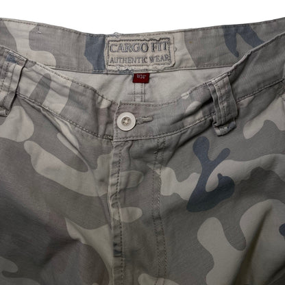 Authentic Wear Tactical Camo Cargo Shorts