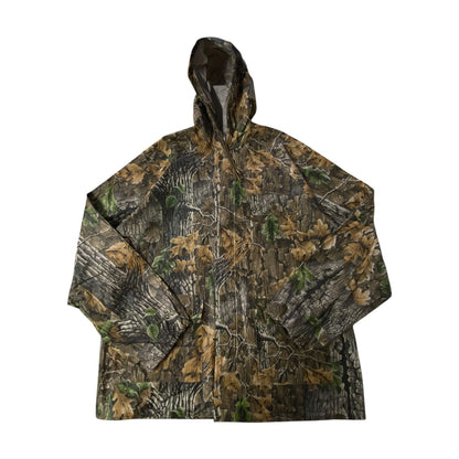 Cedar Key Treebark Superflauge Camo Rain Jacket