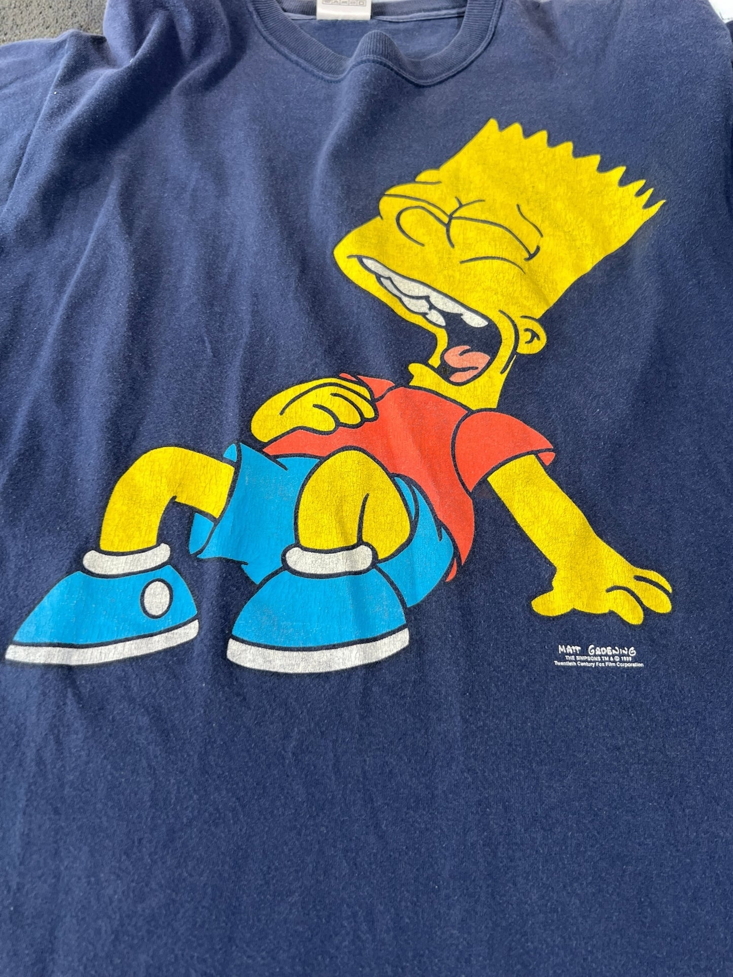 The Simpsons Bart Sleeping Graphic T-Shirt