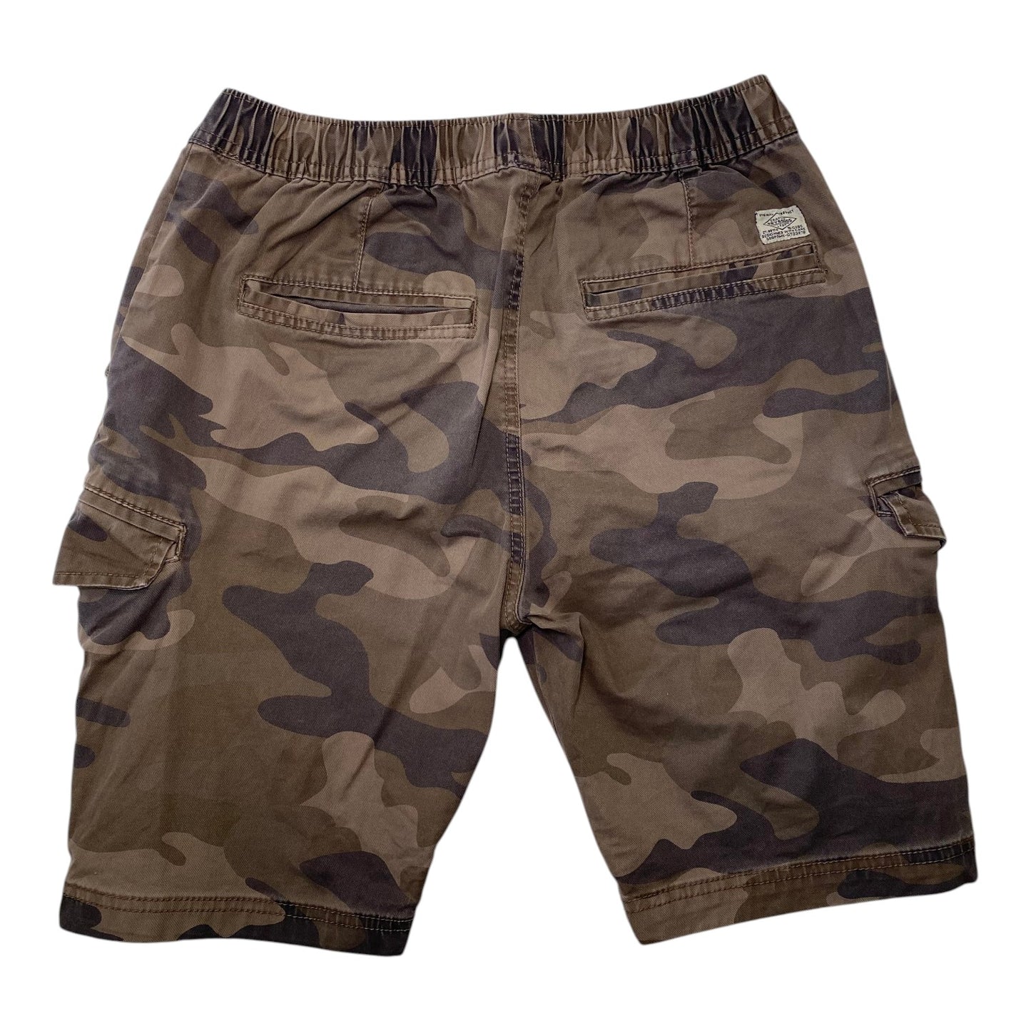 Cedarwood State Elastic Waist Camo Cargo Shorts