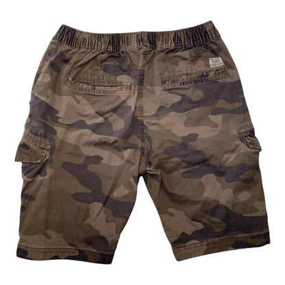 Cedarwood State Elastic Waist Camo Cargo Shorts