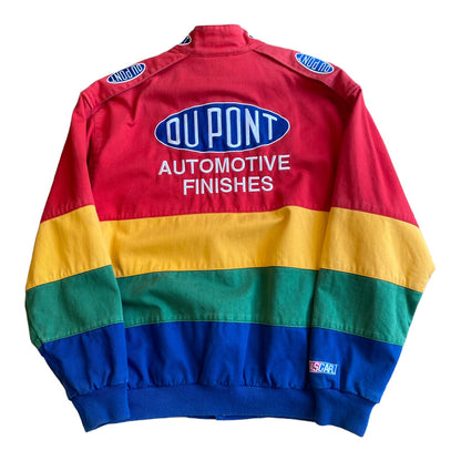 Vintage Nascar Jeff Gordon #24 Du Pont Rainbow Racing Jacket