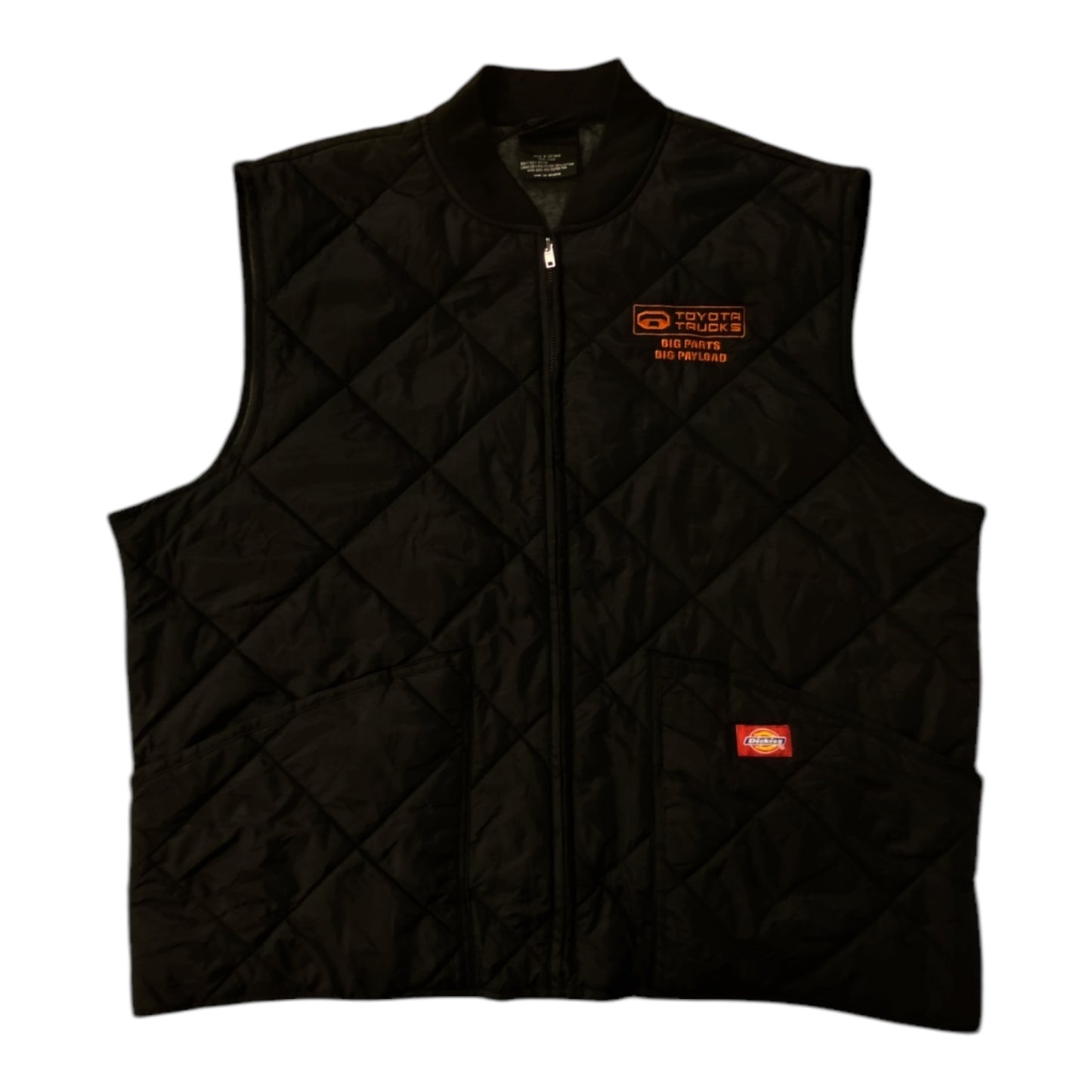 Dickies Diamond Quilted Nylon Black Vest