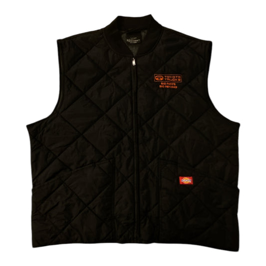 Dickies Diamond Quilted Nylon Black Vest