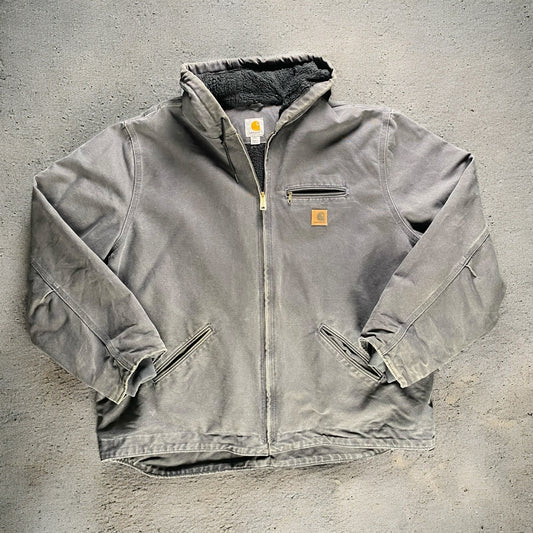 Carhartt Sherpa Lined Sandstone Sierra Grey Jacket