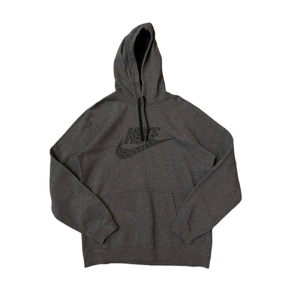 Nike Logo Grey Hoodie