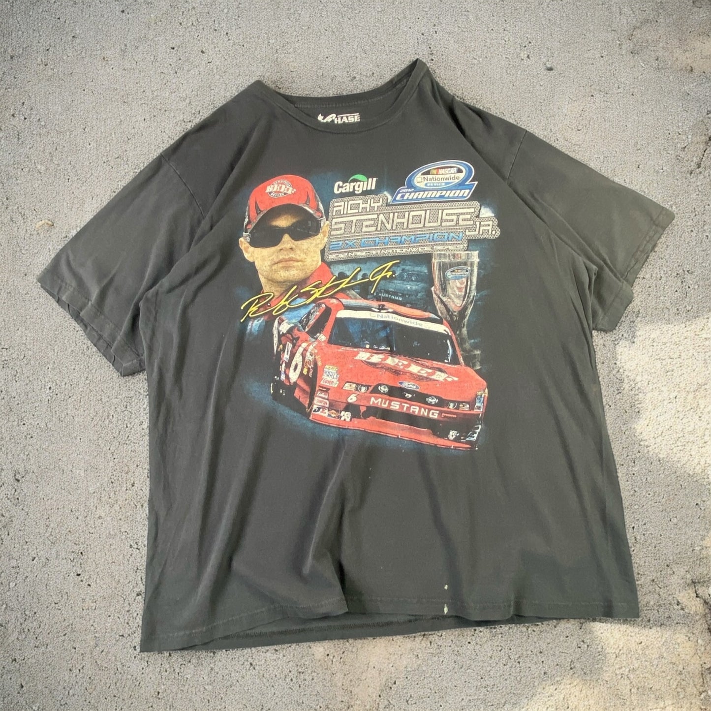 Ricky Stenhouse Jr Nascar Black T-shirt