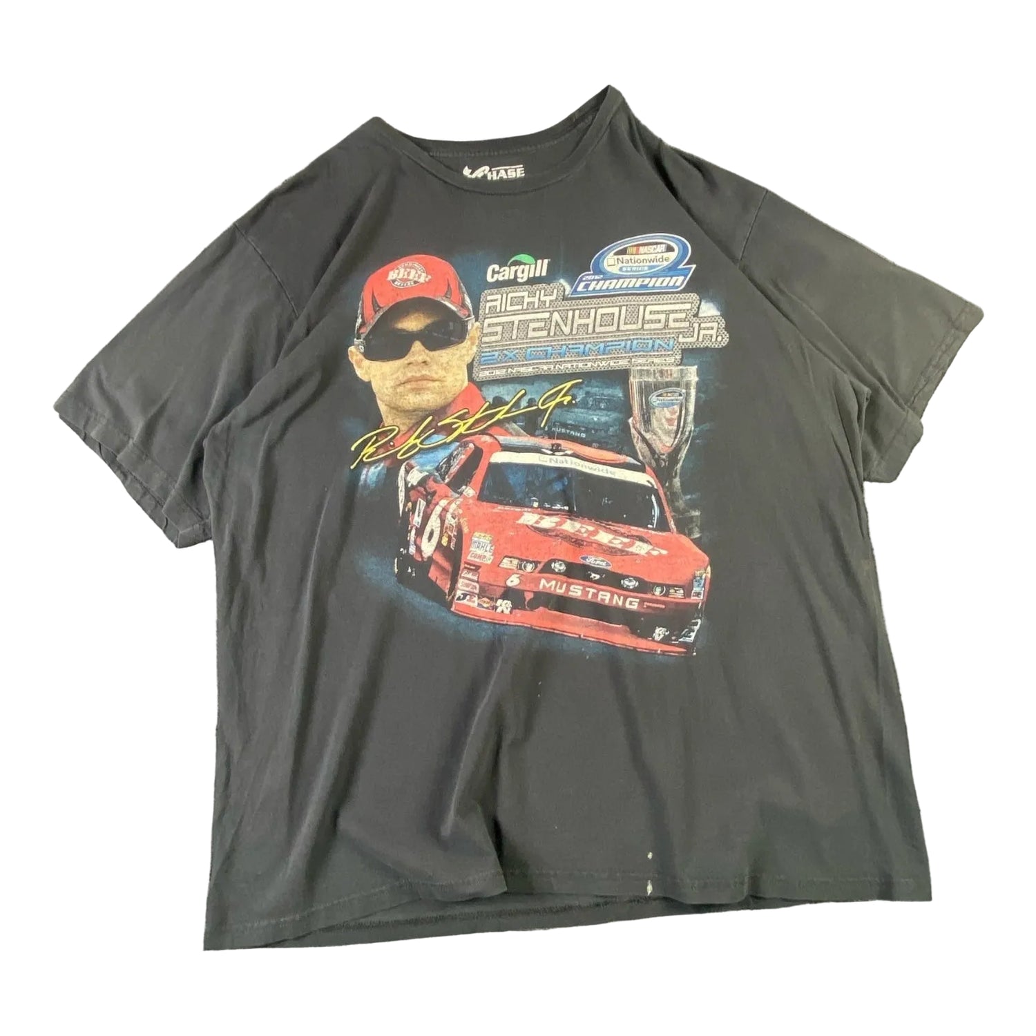 Ricky Stenhouse Jr Nascar Black T-shirt