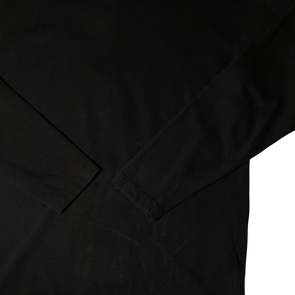 Digg It Thrift & Vintage black Harley-Davidson long sleeve sweatshirt with light staining on the fabric