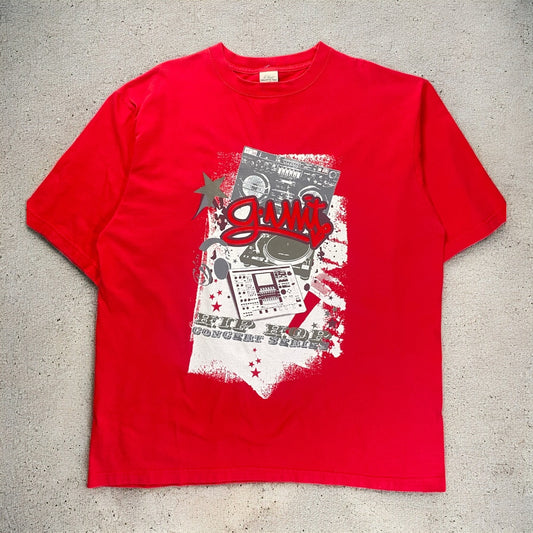 G-Unit Hip Hop Concert Series Red T-shirt