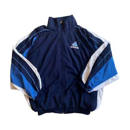 Vintage Adidas Blue Windbreaker