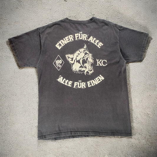 Einer Fur Alle & Alle Fur Einen Black Tee