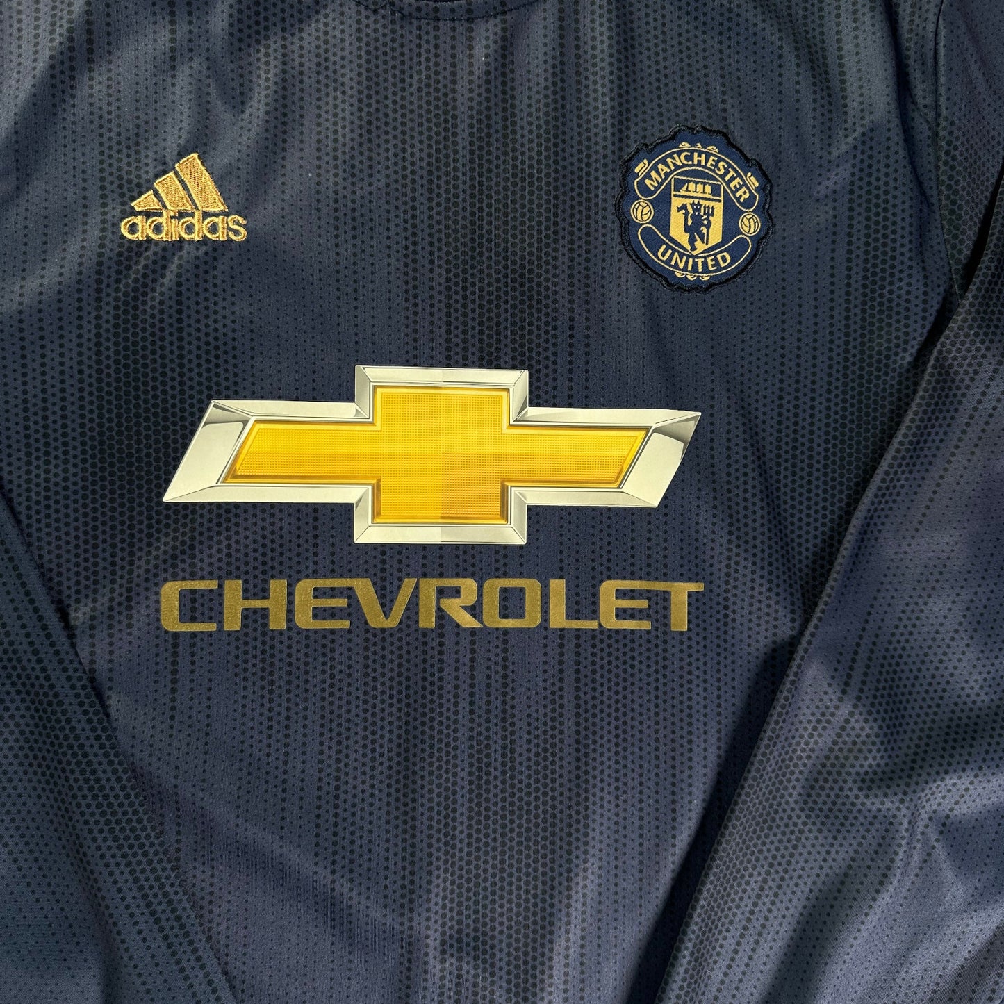 Adidas Manchester United Romelu Lukaku Navy Blue Jersey
