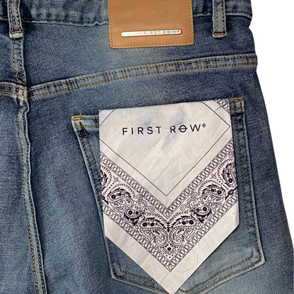 First Row Patchwork Jeans