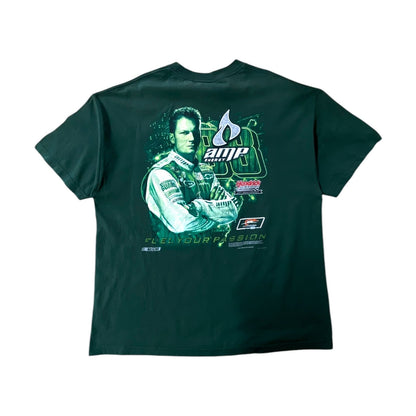 Vintage NASCAR Dale Jr Amp Energy Green T-Shirt