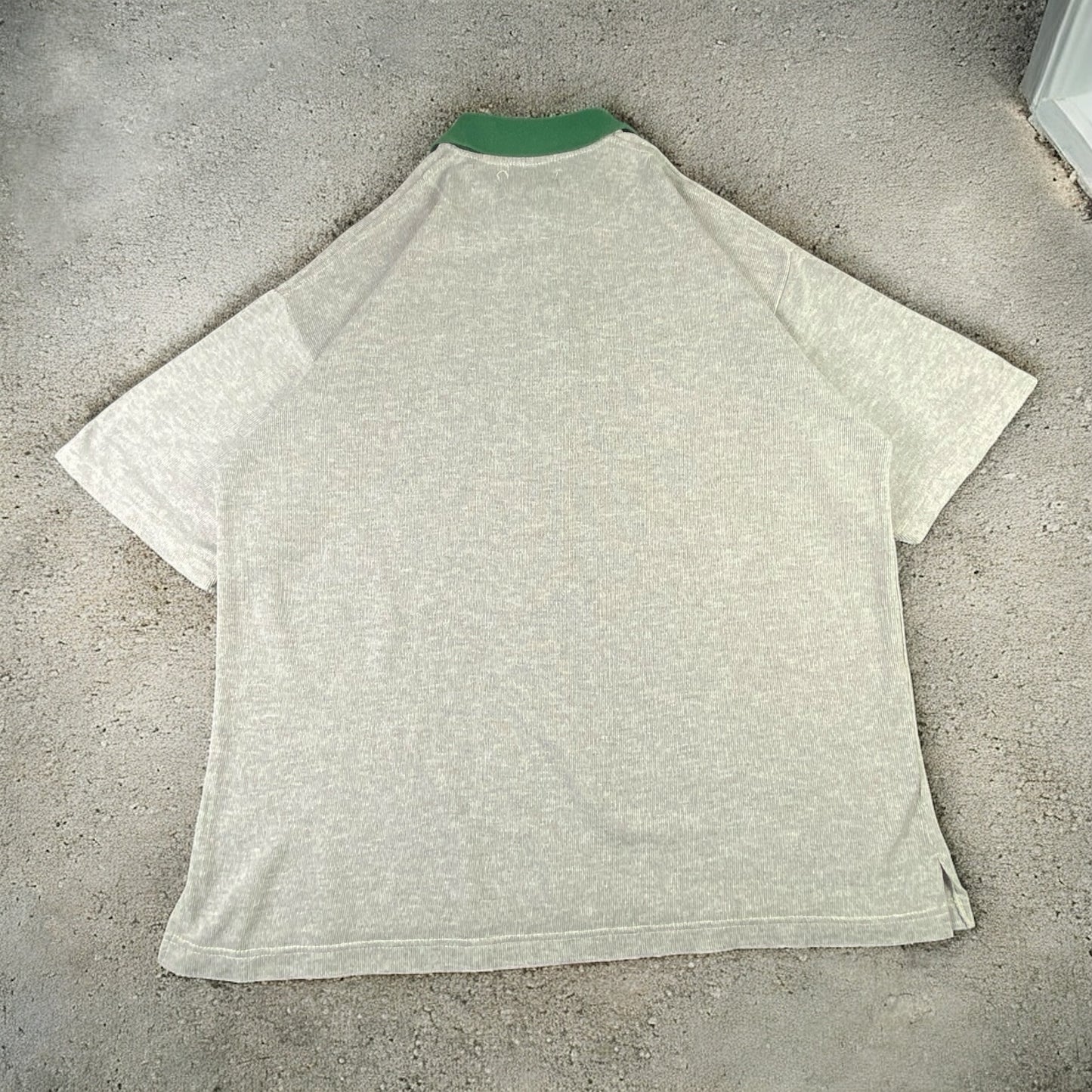 Timberland Grey & Green Polo T-shirt