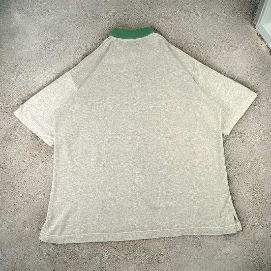 Timberland Grey & Green Polo T-shirt