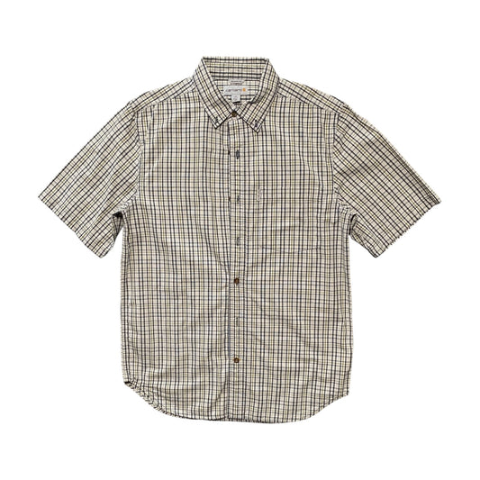 Carhartt White, Green & Blue Chequered Button-Up Shirt