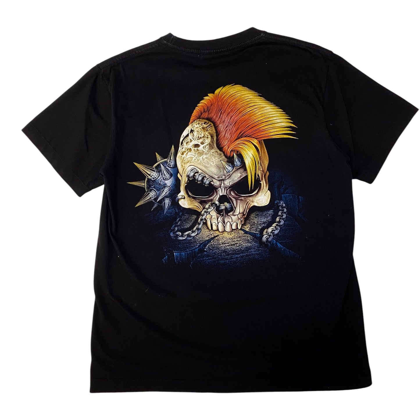 Retro Rock Chang Ghost Rider Black Tee
