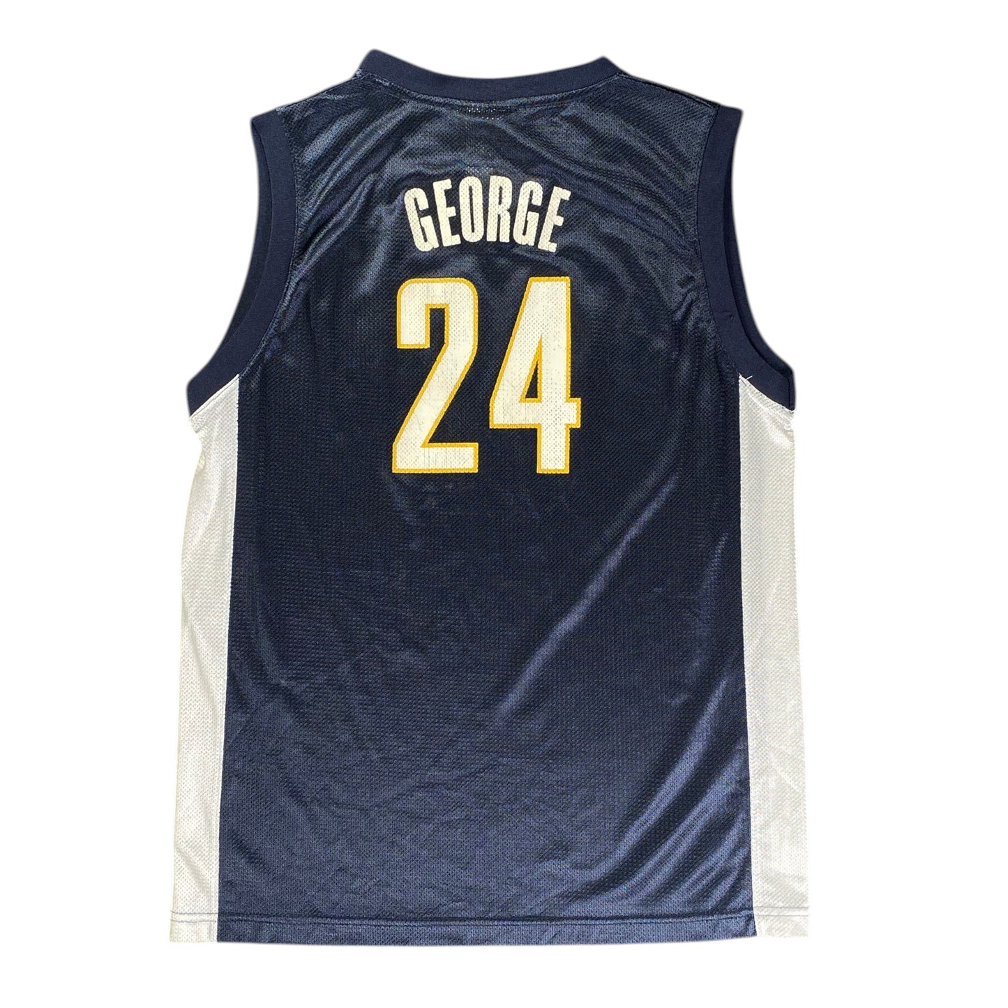 NBA Paul George Indiana Pacers Navy Blue Jersey