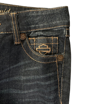 Harley Davidson Slim Bootcut Denim Wmns Jeans