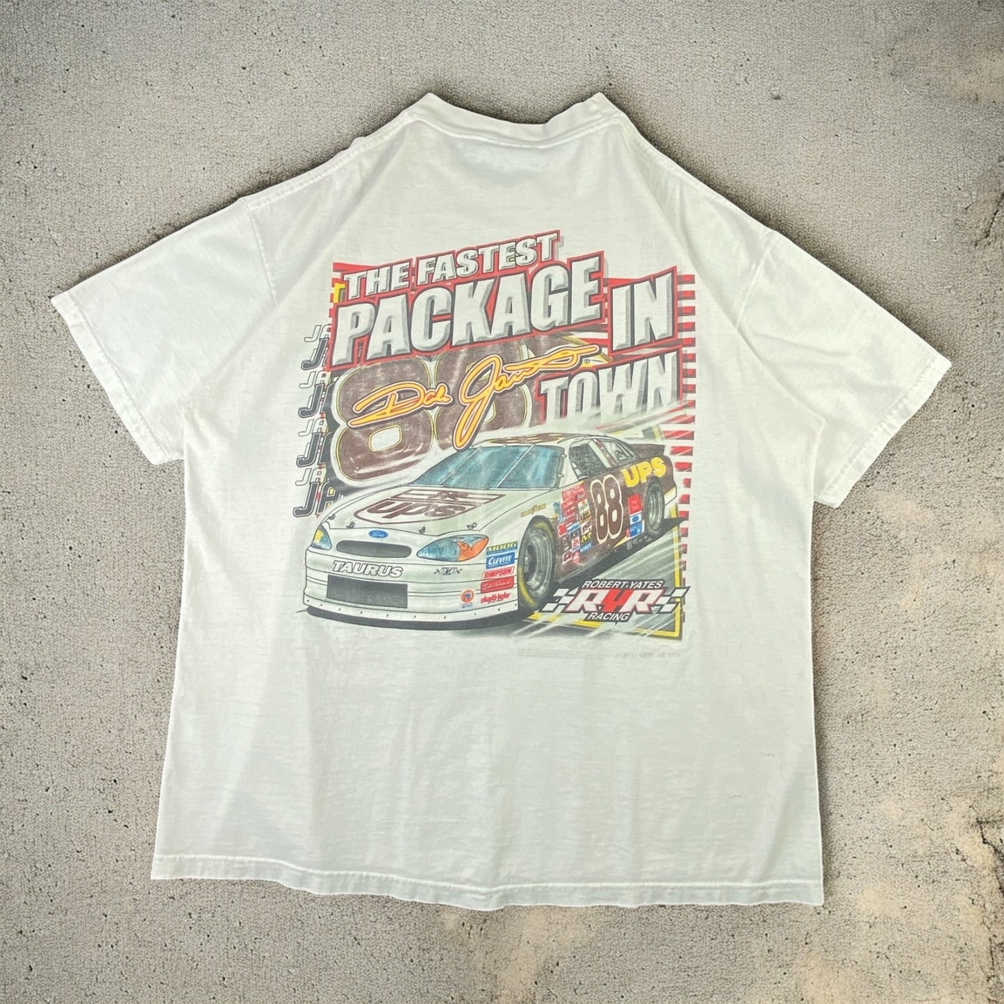 Vintage Dale Jarrett UPS Nascar T-shirt