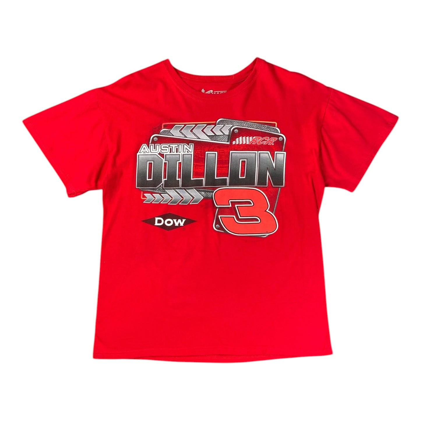 NASCAR Austin Dillon #3 RCR Dow Racing Graphic Red T-shirt
