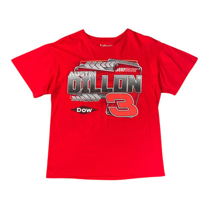NASCAR Austin Dillon #3 RCR Dow Racing Graphic Red T-shirt