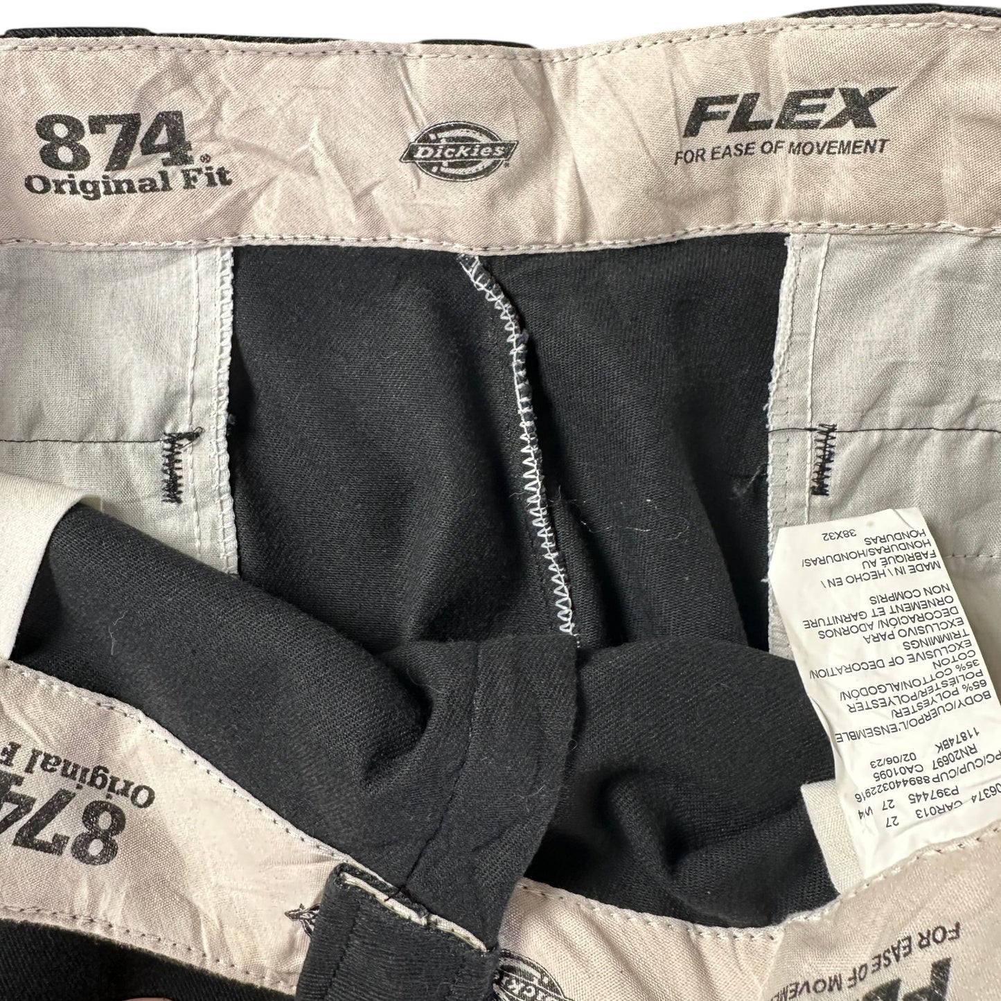 Dickies 874 Flex Original Fit Black Work Pants
